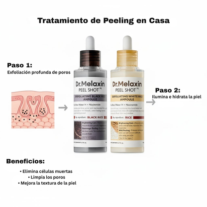 Kit Dúo Exfoliante Facial: Limpieza Profunda e Iluminación (Paso 1 y 2)