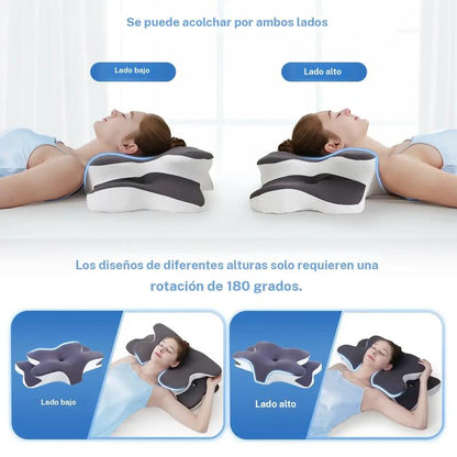CerviRelax Pro™ - Almohada Ortopédica para Cuello y Espalda